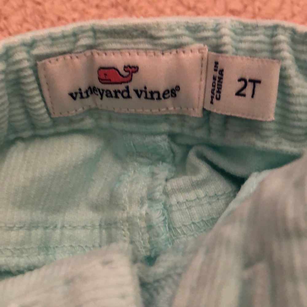 Vineyard Vines EUC 2T Girls Cords - Picture 2 of 3